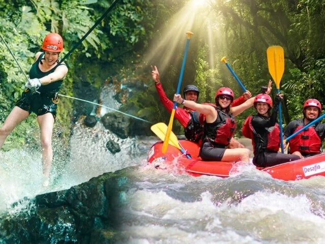 Rafting en un río de Costa Rica con Desafío Adventure Company