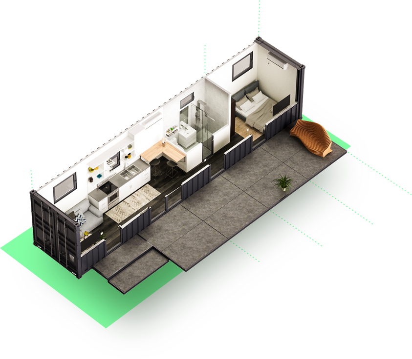 LUCKDROPS - SHIPPING CONTAINER HOMES