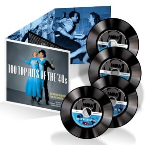 Vinyl records and music equipment