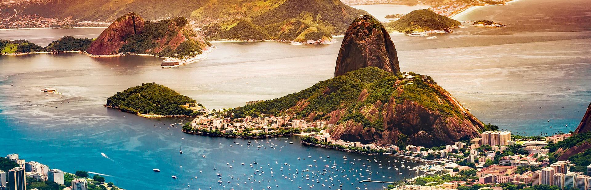 Panorámica de Río de Janeiro para el city tour de Passeio Rio