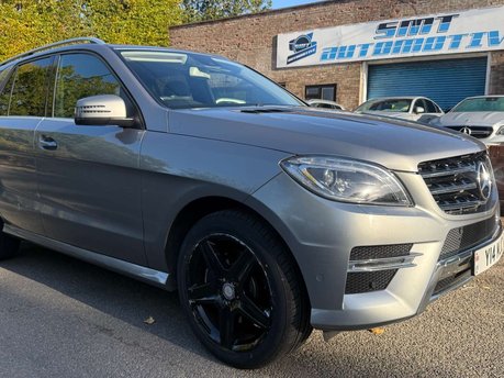 Used Mercedes-Benz outside the S.M.T Automotive garage