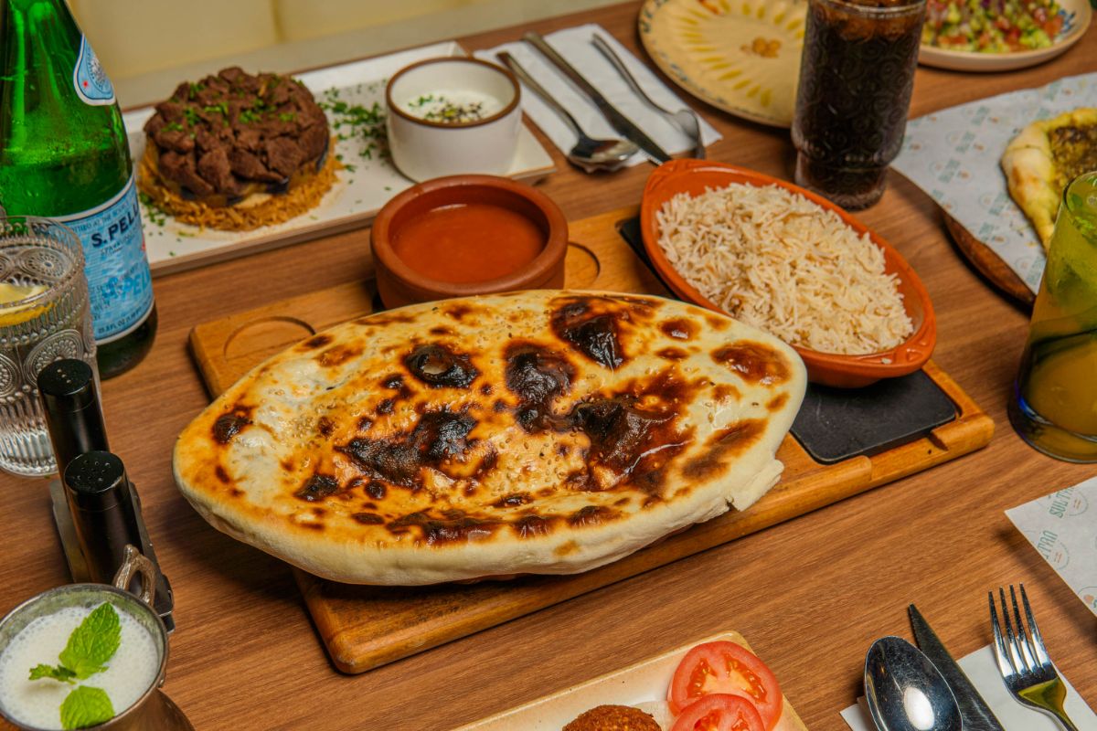 Mediterranean dishes served at Sultan