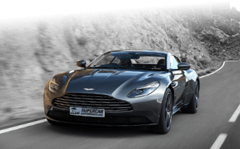 Luxury sports car displayed by Supercar Experiences
