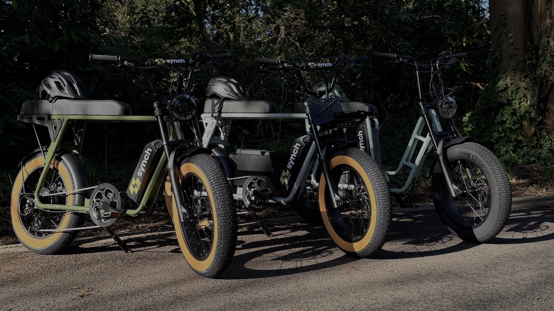 Synch Electric Bikes | Retro Style, Fat Tyre Electric Bikes
