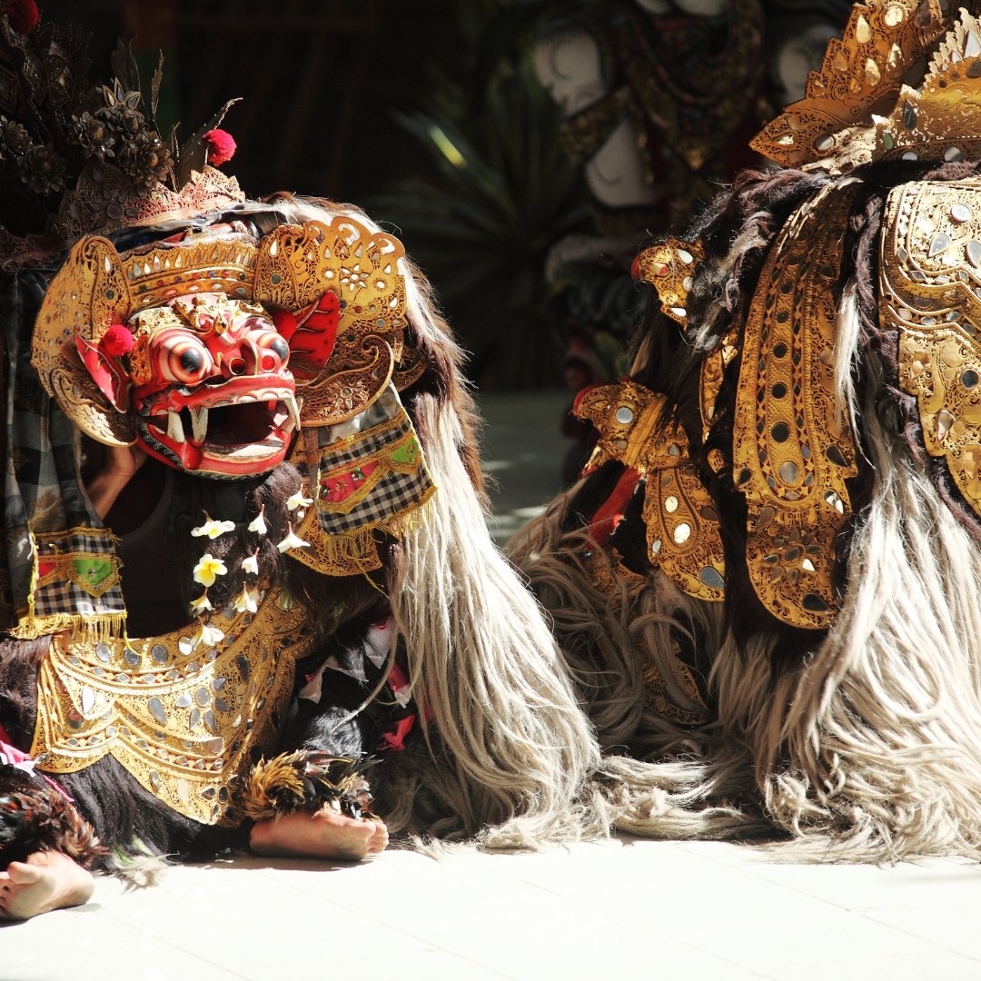 Danza Barong en un tour cultural de Bali