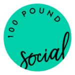 100 Pound Social logo