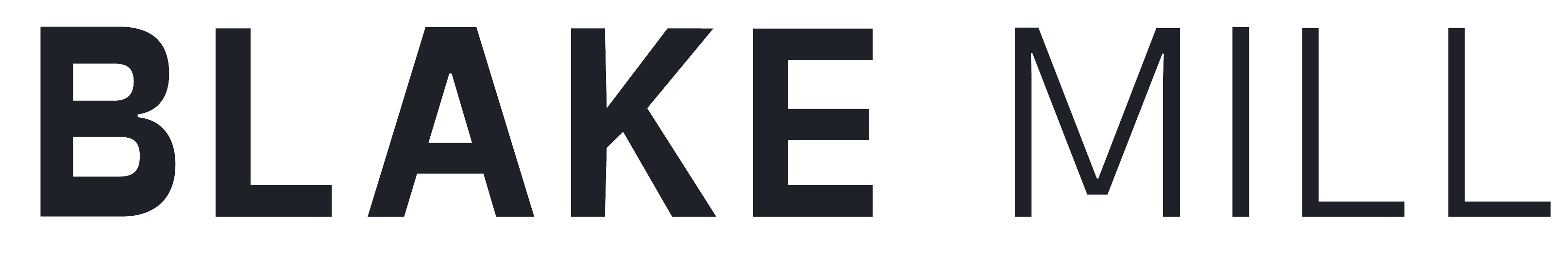 Blake Mill Menswear logo