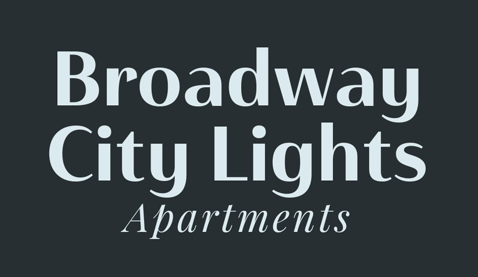 Logo de Broadway City Lights