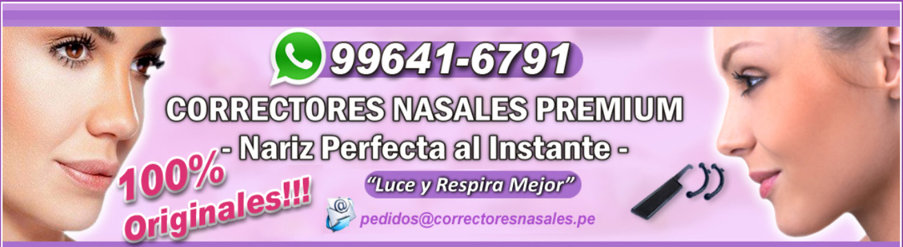 Logo de Correctores Nasales Premium Perú