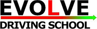 Evolve Driving School logo