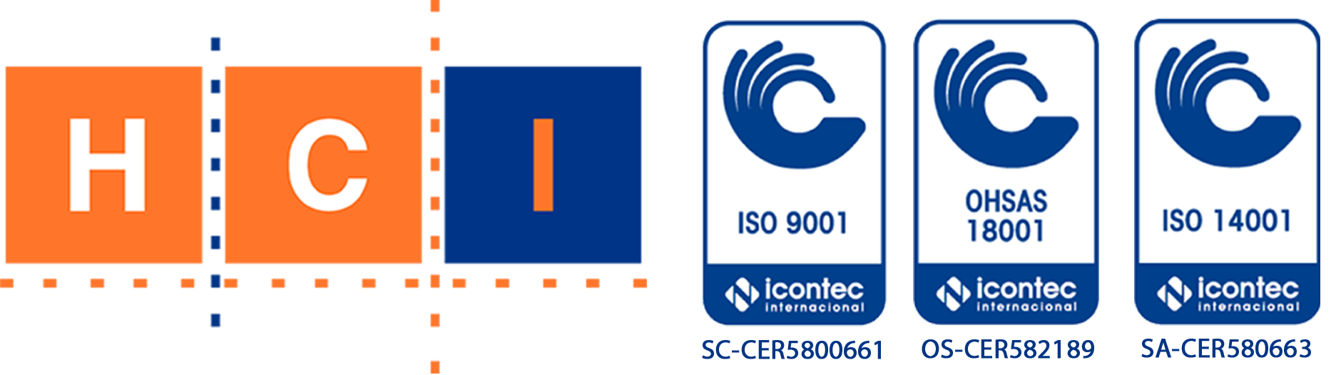 Logo de HCI Construcción y Servicios SAC