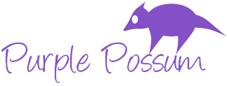 Purple Possum logo