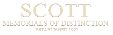 Scott Memorials logo