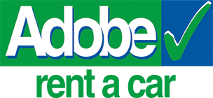Logo de Adobe Rent a Car