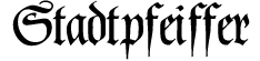 Restaurant Stadtpfeiffer im Gewandhaus zu Leipzig Logo