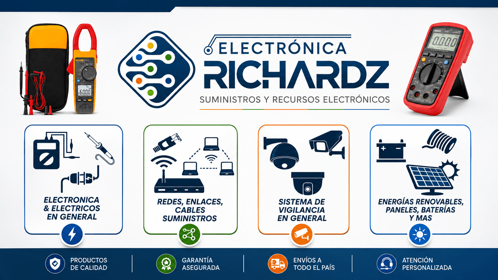 Logo de RICHARDZ-ON ELECTRONICA & TECNOLOGIA