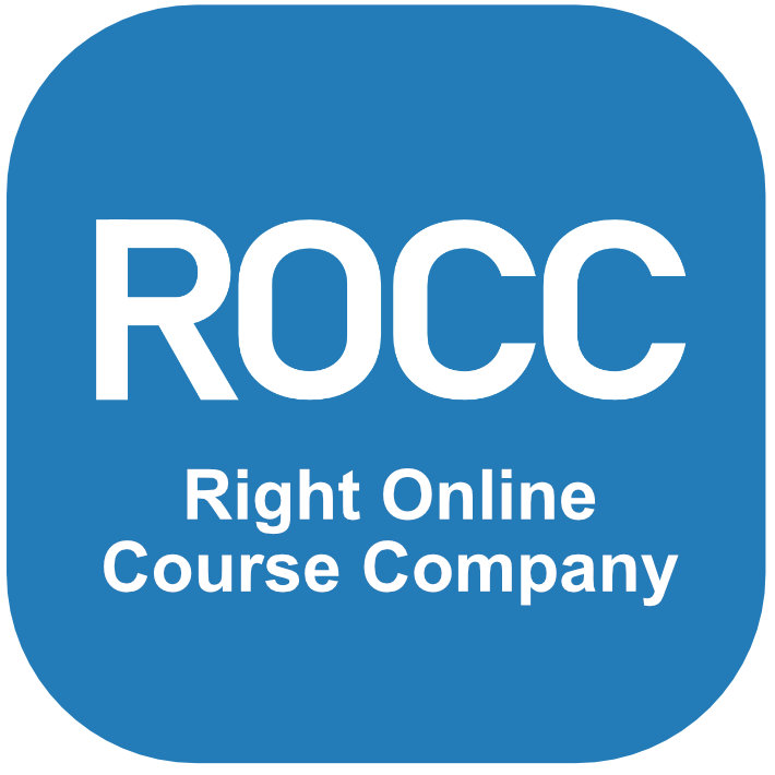 ROCC – Right Online Course Company logo