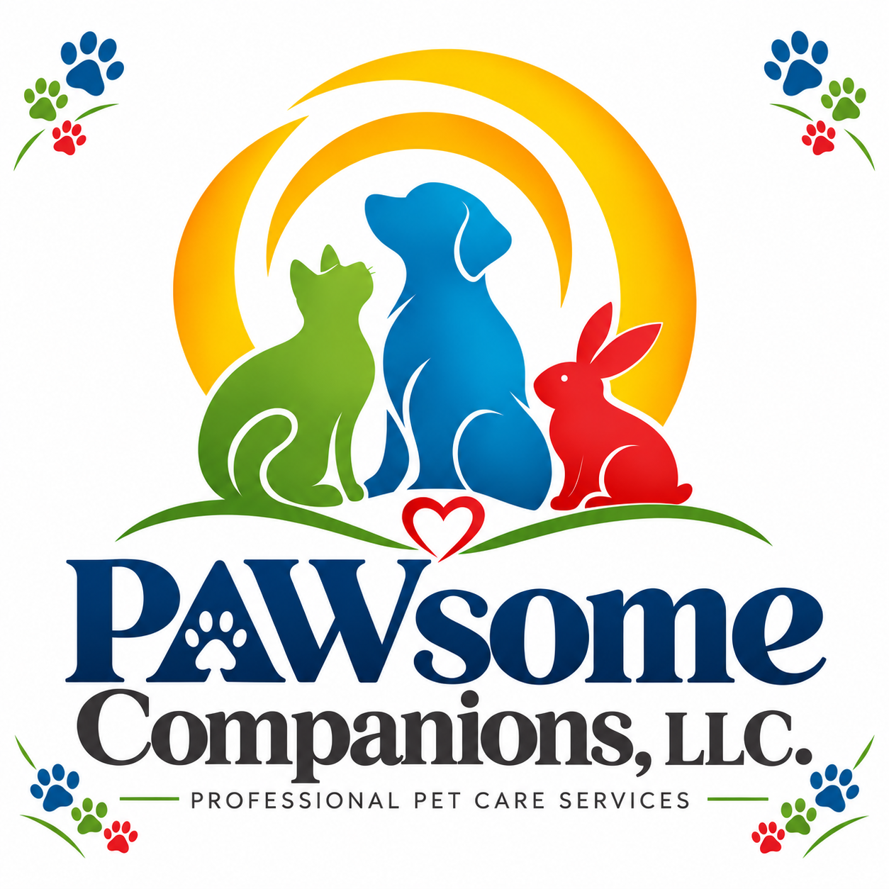 PAWsome Companions, LLC logo