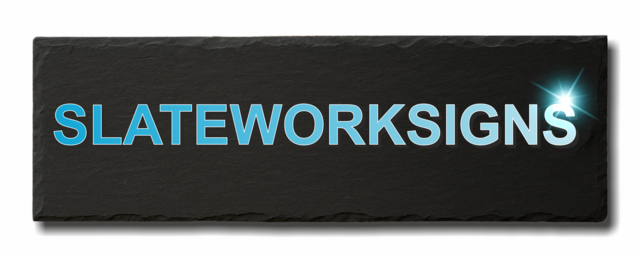 Slatework Signs logo